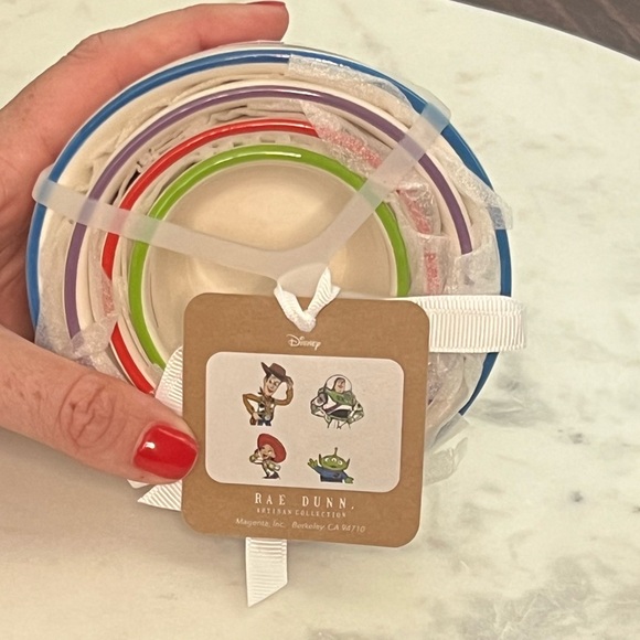 Rae Dunn Disney PIXAR TOY STORY measuring cups; set of 4; NWT - Picture 5 of 5